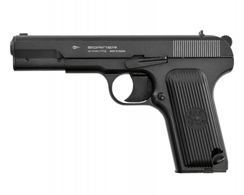 Пневматический пистолет Borner TT Blowback кал. 4,5 мм (Токарева)