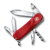 Нож перочинный Victorinox Evolution 10, 85 мм, 13 функций, рукоять пластик, красный Нож перочинный Victorinox Evolution 10, 85 мм, 13 функций, рукоять пластик, красный