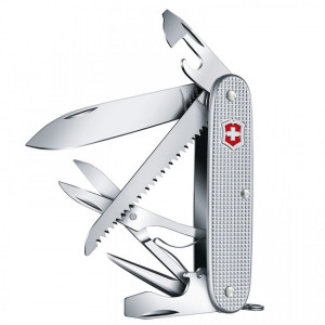 Нож перочинный Victorinox Farmer, 93 мм, 9 функций, рукоять алюминий