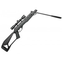 Пневматическая винтовка Crosman FIRE (переломка, пластик, NP, прицел 4*32, модератор ), кал. 4,5мм Пневматическая винтовка Crosman FIRE (переломка, пластик, NP, прицел 4*32, модератор ), кал. 4,5мм