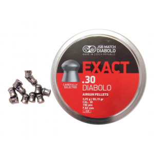 Пули JSB Exact Diabolo 7,62 мм, 3,25 грамм, 150 штук