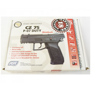 Пневматический пистолет ASG CZ 75 P-07 Duty blowback