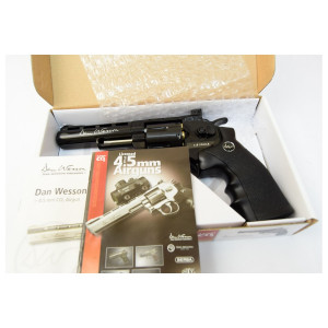 Пневматический револьвер ASG Dan Wesson 4" Grey