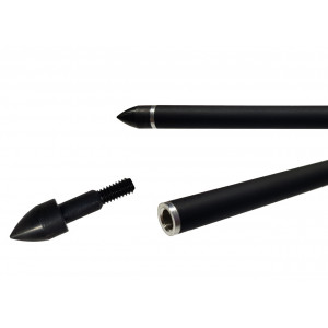 Стрела арбалетная микс карбон Centershot Toxic 16" Half Moon Nock