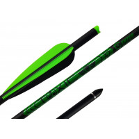 Стрела арбалетная микс карбон Centershot Toxic 20" Half Moon Nock Стрела арбалетная микс карбон Centershot Toxic 20" Half Moon Nock