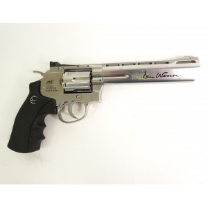 Пневматический револьвер ASG Dan Wesson 6" Silver (пулевой)
