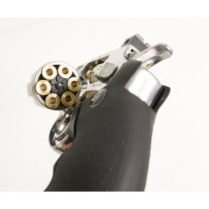 Пневматический револьвер ASG Dan Wesson 6" Silver (пулевой)