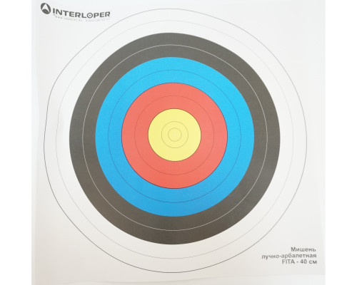 Мишень Interloper влагостойкая 40 см